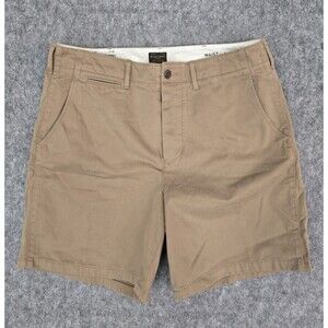 Wallace & Barnes Cotton Field Shorts Men's 33 (33x8) Khaki Chino Hiking